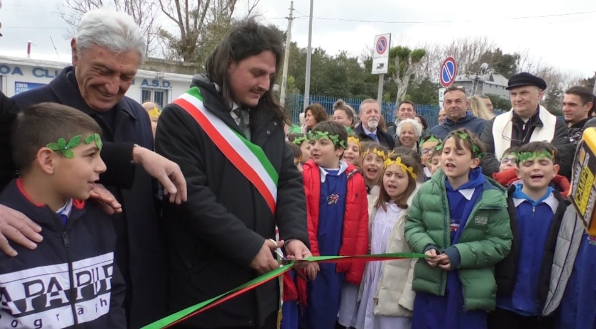 Inaugurato parco pubblico di Miseno a Bacoli: Della Ragione felice per il sogno realizzato.