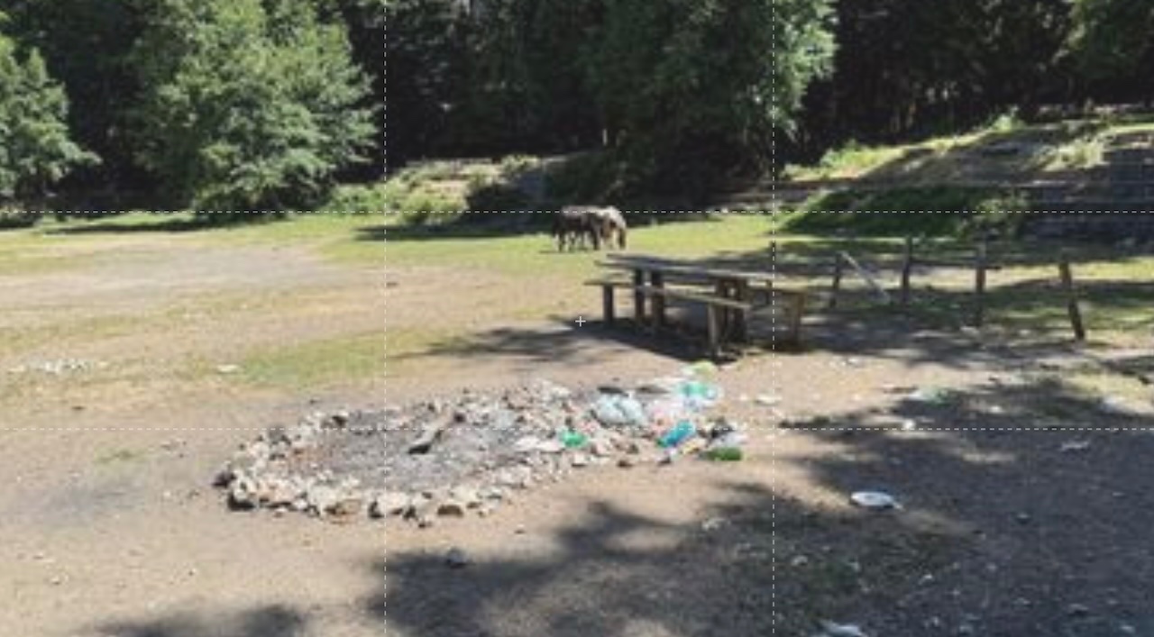 Sul Monte Faito, l’area picnic è sporca per colpa degli incivili