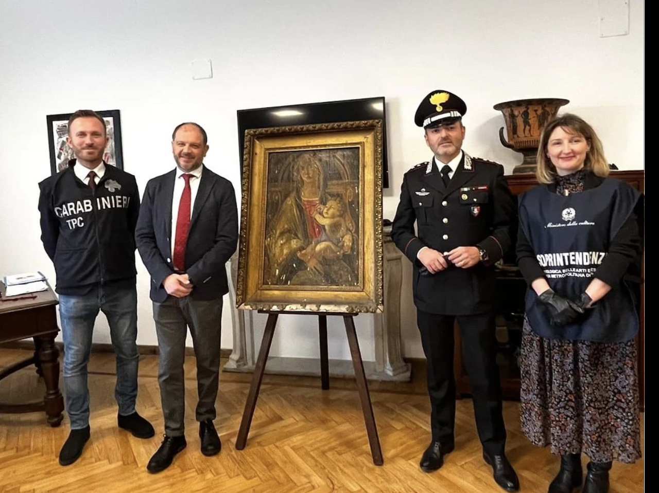 Napoli: nel 2023 recuperati 3397 beni culturali dai Carabinieri.