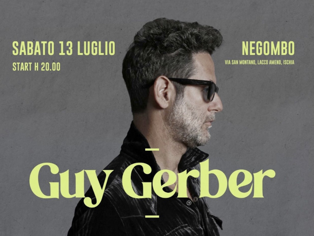 Negombo: domani inizia la stagione con il DJ Guy Avraham Gerber